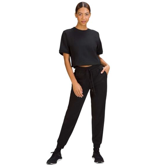 lululemon athletica Tops - Lululemon Cotton French Terry + Swift Top